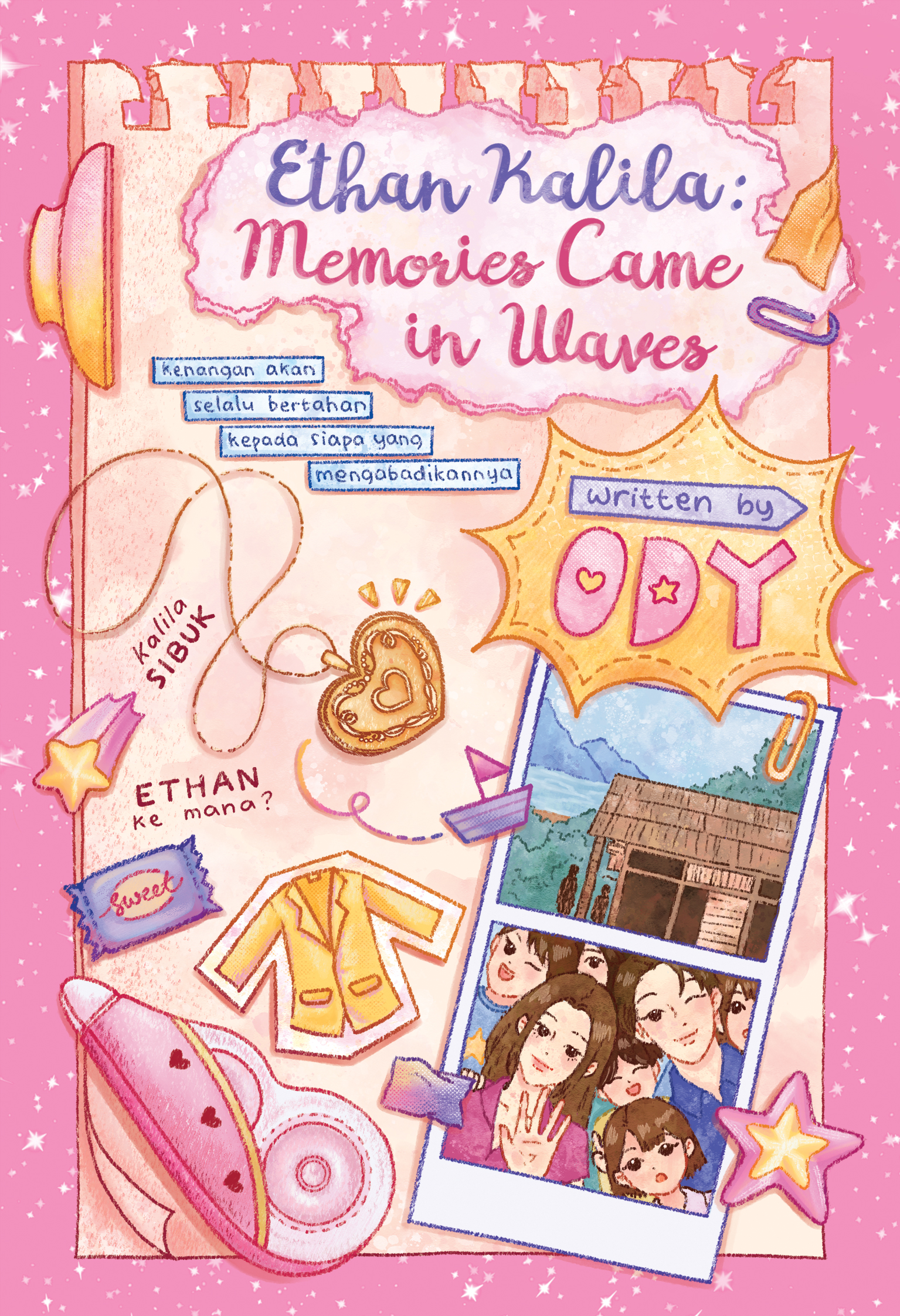 ETHAN KALILA, MEMORIES CAME IN WAVE cover